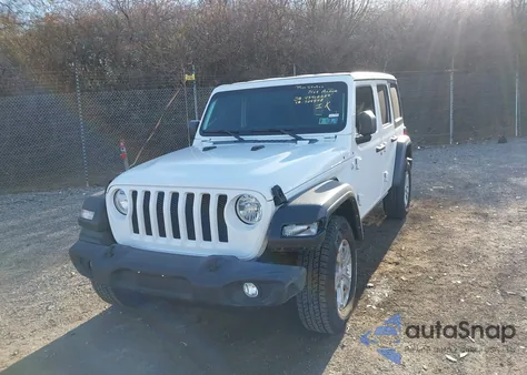 2021 Jeep Wrangler Unlimited Sport S 4X4 from USA, damaged, VIN 1C4HJXDN2MW724578